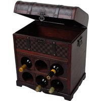 Harms Weinregal im Kolonialstil für 6 Flaschen von Deco Pleasure