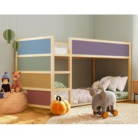 Bunte Ikea Kura Aufkleber in Pastelltönen - Perfekte Ergänzung Für Ihr Kinderzimmer Dekor, Bett Aufkleber von DecoLandiaPrints