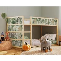 Safari Tiere Aufkleber Für Ikea Kura Bett - Verwandeln Sie Das Kinderzimmer in Ein Wildes Abenteuer Ikea Kura von DecoLandiaPrints