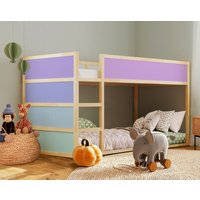 Skurrile Bunte Aufkleber Für Ikea Kura Bett - Kinderzimmer Verwandlung Dekor, Aufkleber, Bunte von DecoLandiaPrints