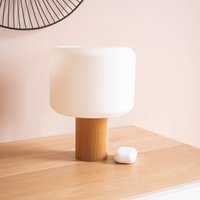 Lueur, Unsere Designer - Und Elegante Lampe, Mit Stil Entworfen in Frankreich Aus Bio-Kunststoff Recyceltem Holz Hergestellt von Decomadeinfrance