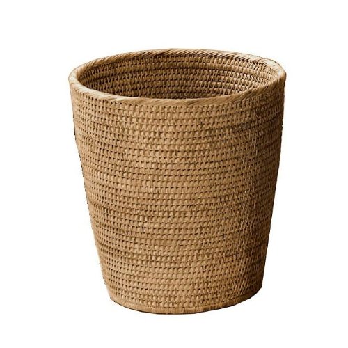 Basket PK Papierkorb Rattan, rattan dunkel H x Ø 33x30cm von Decor Walther