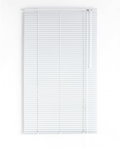 Decorblind | Jalousie aus Aluminium, Maße: 90 x 250 cm, mit Lamellen: 25 mm, Venezianisch, höhenverstellbar in Höhe und Öffnung, Kindersicherheit, feuchtigkeitsbeständig – Venezianisches Aluminium, von Decorblind