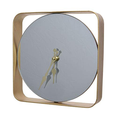 Decoris DHO4063427 Uhr, Glas, Eisen, Gold, 24 x 24 cm von Decoris