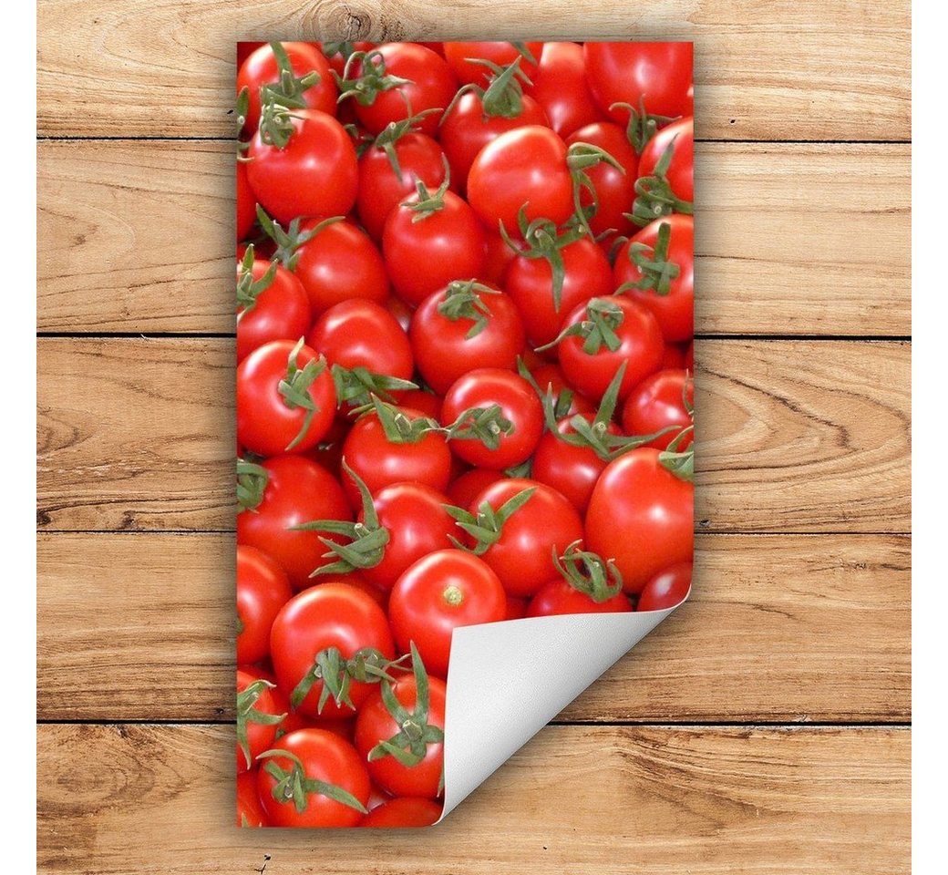 Decorwelt Herd-Abdeckplatte Herdabdeckplatte Kunststoff Aufrollbare Matte Küche Gemüse Rot Herd, (30x52, 1 tlg), für alle Herdarten excl. Gasherde von Decorwelt