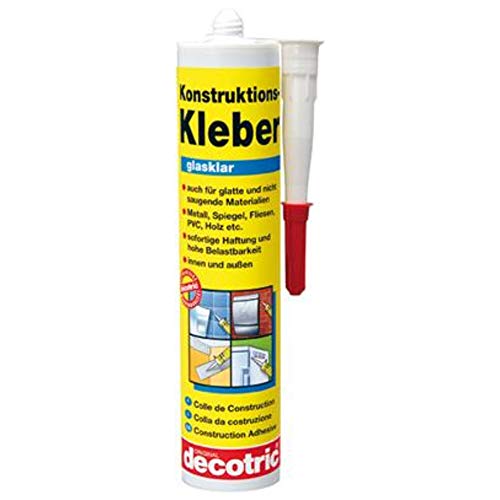 Decotric Konstruktionskleber glasklar 290ml von Decotric