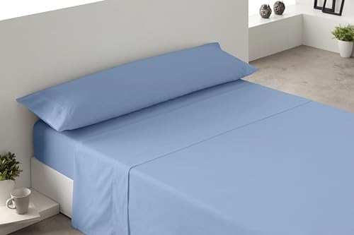 Degrees home – Kollektion – 3-teiliges Bettlaken-Set – Spannbettlaken, Oberlaken und Kissenbezug – 150-cm-Bett – 100% Polyester - celestre von Degrees home