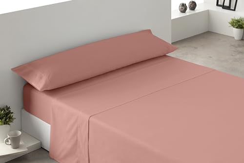Degrees Home – Kollektion – 3-teiliges Bettlaken-Set – Spannbettlaken, Oberlaken und Kissenbezug – 90-cm-Bett – 100 % Polyester - Bilden von Degrees home