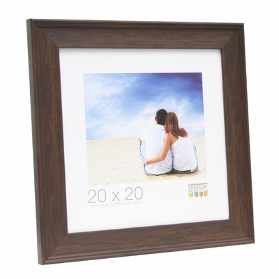 Deknudt Frames Bilderrahmen mit Aufsteller Farbe: Braun, Größe (Bild): 18 cm H x 13 cm B von Deknudt Frames