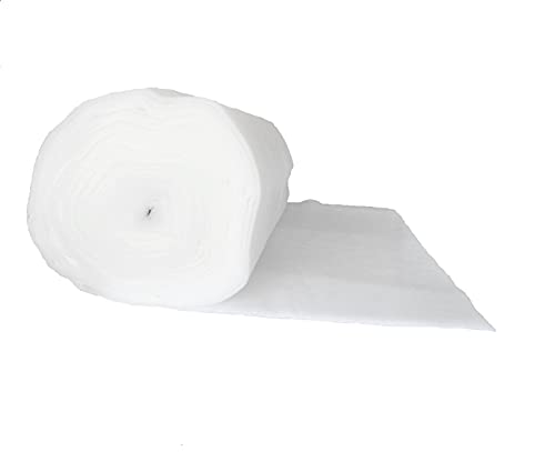 pemmiproducts Spezial Patchworkvlies 120g/m², 1,5 m breit 2,00 m lang, ca. 12 mm dick, 3,00 m², (EUR 4,31/m²), 100% Polyester, waschbar, bügelbar, Öko-Tex Standard 100, Produktklasse 1, Volumenvlies von pemmiproducts