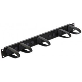 DeLOCK 43345. Metal Cable Trunking System – Cable Trunking Systems (Metal, Black, 483 mm, 98 mm) von DeLOCK