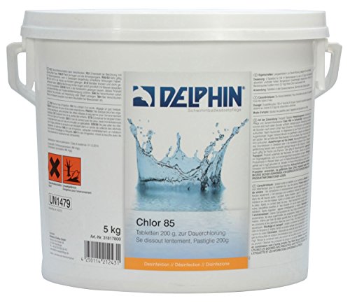 5Kg Delphin Chlor 85 Chlortabs 200Gr. von Delphin