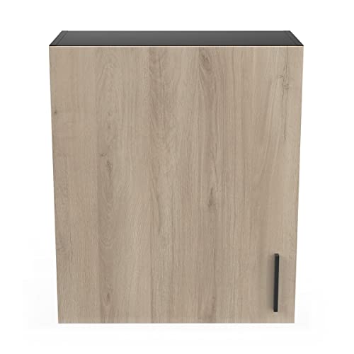 Demeyere Küchenmöbel – 2 Türen – Origan, Holzwerkstoff, Kronberg/Mattschwarz, L 60 x P 30 x H 70 cm von Demeyere