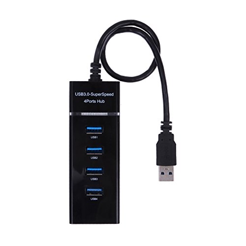 Demiawaking Neue USB3.0 Super Speed 4 Ports HUB Splitter für PS4 / Slim/PRO/XBOXONE von Demiawaking
