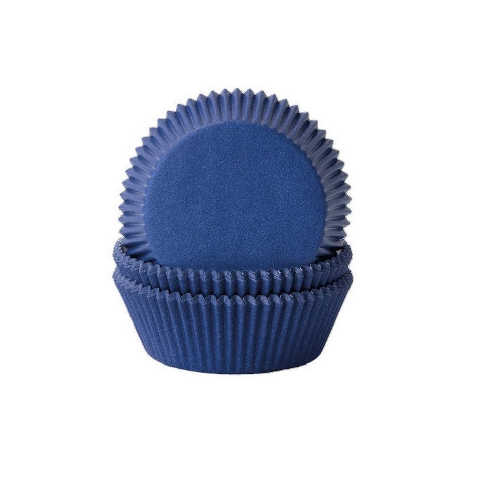 Demmler Muffinform 5012546050, Uni Blau - 60 Stück -, zum Backen und Dekorieren von leckeren Muffins - Made in Germany von Demmler