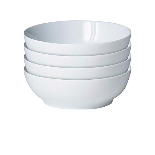 Denby Azure, porzellan, weiß, 4 Bowls von Denby