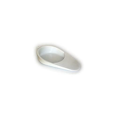 Denox Töpfchenschaufel Orthopädisches Töpfchen, Kunststoff, weiß, 510x295x100 mm von Denox