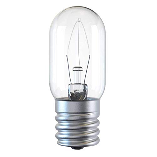 Dequate 2 X Backofenlampe - E17 40W Ofenbirne, Mikrowelle Glühbirne, Temperaturfest Bis 300°C von Dequate