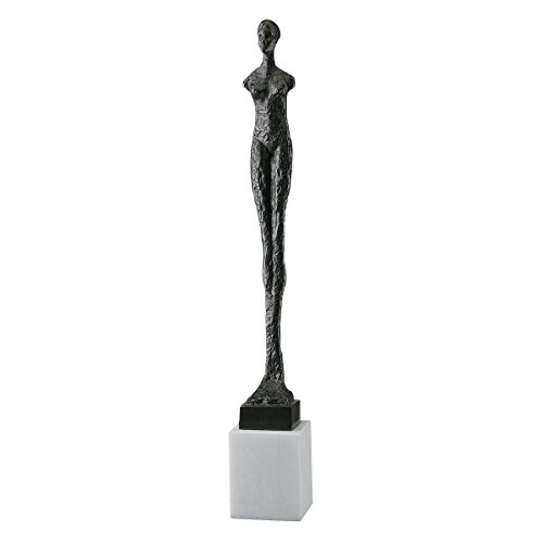 Design Toscano La Femme Weibliche Skulptur, Maße: 7,5 x 7,5 x 53,5 cm von Design Toscano