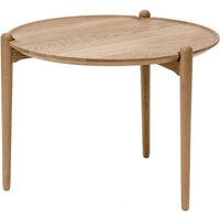 Design House Stockholm - Aria Beistelltisch high, Ø 60 x 46 cm, Eiche von Design House Stockholm