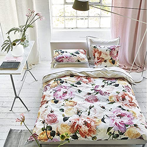 Bettbezug aus Baumwollperkal, Bedruckt, 260 x 240 cm, Mehrfarbig, Turangell von Designers Guild