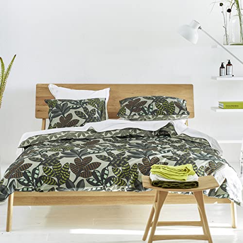 Designers Guild Bettbezug, Baumwolle, grün, 200 x 200 cm von Designers Guild