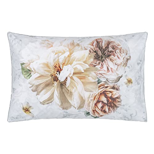 Bedruckter Kissenbezug aus Perkal-Baumwolle, Pahari Tuberose, 50 x 75 cm Designers Guild von Designers Guild