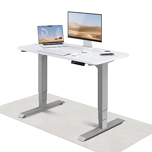 Desktronic Höhenverstellbarer Schreibtisch (120x60cm) - Schreibtisch Höhenverstellbar Elektrisch mit Flüsterleisem Dual-Motor & Touchscreen - Hohe Tragfähigkeit - Stehtisch HomePro von Desktronic