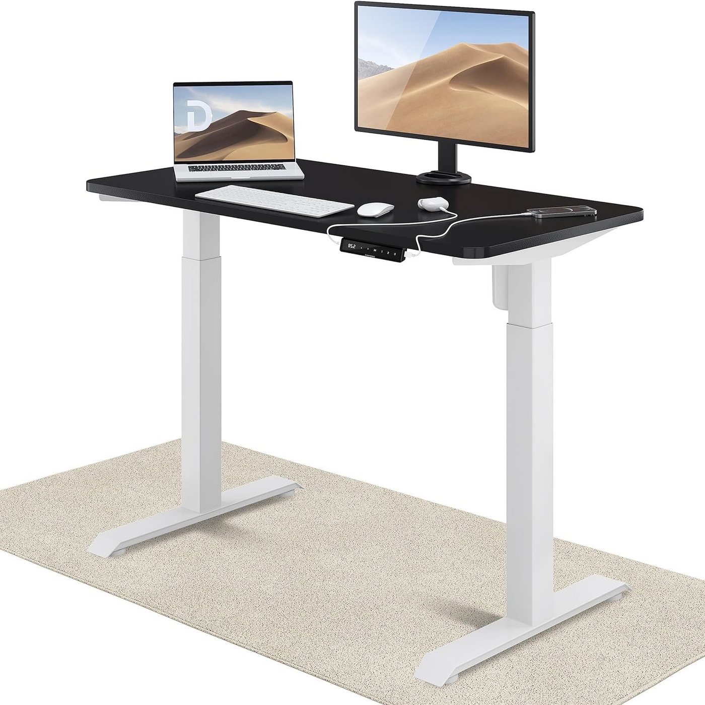 Desktronic Schreibtisch HomeOne – Elektrisch Höhenverstellbarer Schreibtisch von Desktronic