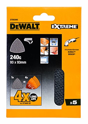 DeWalt DTM3095-QZ - Hoja de Lija de Malla 240G 93 x 93mm von DEWALT