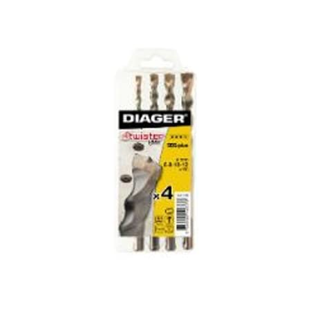Diager FEST2323 SDS Twister Plus Betonbohrer-Set 127B von Diager
