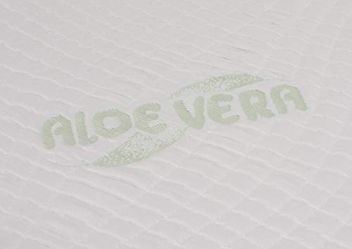 Dibapur® Aloe Vera EC Bezug Easy Clean Matratzenbezüge Allergiker geeignet 4-Seiten-Reißverschluss (90 x 200 cm) von Dibapur