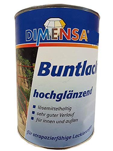 375 ml Hochglanzlack Schwarz 9005 von Dimensa