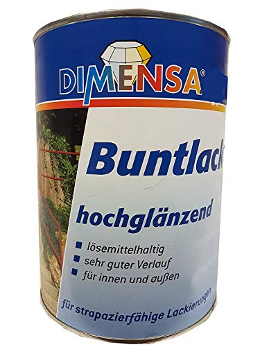 750 ml Hochglanzlack Nussbraun Ral.8011 von Dimensa