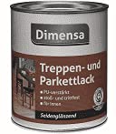 Dimensa Treppen und Parkettllack seidenglänzend Menge:750ml auf Wasserbasis von Dimensa