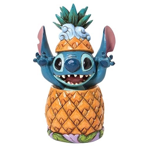 Disney Traditions Stitch In A Pineapple Figurine von Enesco