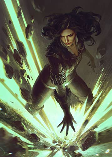 Displate – Metallposter - Magnet-Montage - Gwent - Neutral Deck - Yennefer the Summoner - Größe M - 32x45cm von Displate