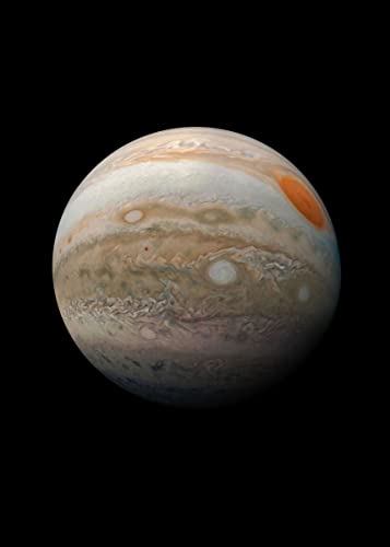 Displate – Metallposter - Magnet-Montage - NASA - Planets - Jupiter - Größe M - 32x45cm von Displate