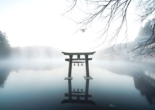 Displate - Poster aus Metall - Magnet-Montage - World Class Photos - Landscapes - Japan - Größe L - 67,5x48cm Matt von Displate