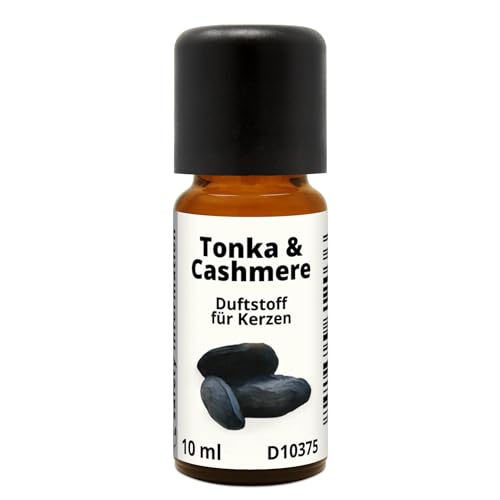 DistrEbution Duftstoff Tonka & Cashmere 10ml Duftöl für Kerzen von DistrEbution