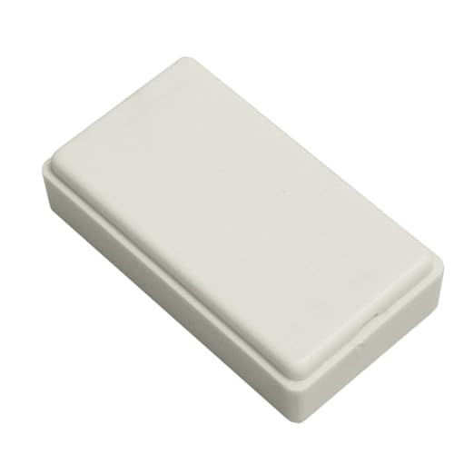100 x 60 x 25mm Elektronischer Kunststoff DIY Anschlusskasten Gehäuse Weiß,Anschlussdose Kunststoff, ABS für Elektroprojekte Grau(COLOR:weiß) von Divono