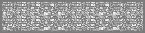Doge Milano Küchenläufer, 100% Made in Italy, Schmutzabweisender Teppich mit Digitaldruck, Rutschfester und waschbarer Läufer, Weihnachtsmodell - Candis, cm 240x52 von Doge Milano