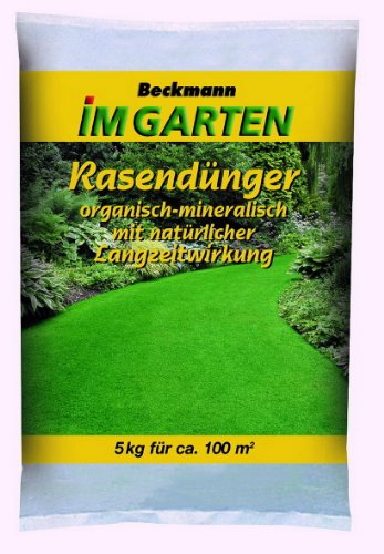 Beckmann Rasofert Rasendünger 12+3+5, 5 kg von Dominik Blumen und Pflanzen