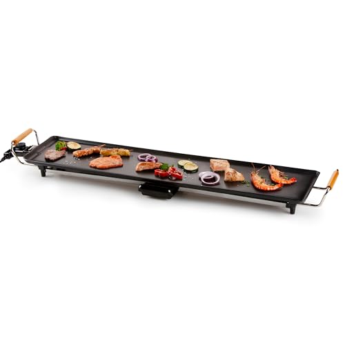 Domo DO8306TP Elektro Teppan Yaki Tischgrill Schwarz von Domo