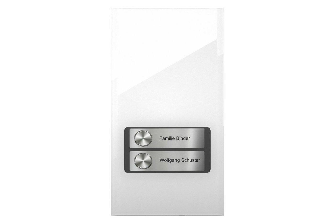 DoorLine Pro Exclusive Smart Home Türklingel (direkt auf´s Telefon, wird in Verbindung mit Ihrem Router zur Gegensprechanlage, Zutrittskontrolle über PIN-Code, wahlweise 1-4 Klingeltaster) von DoorLine