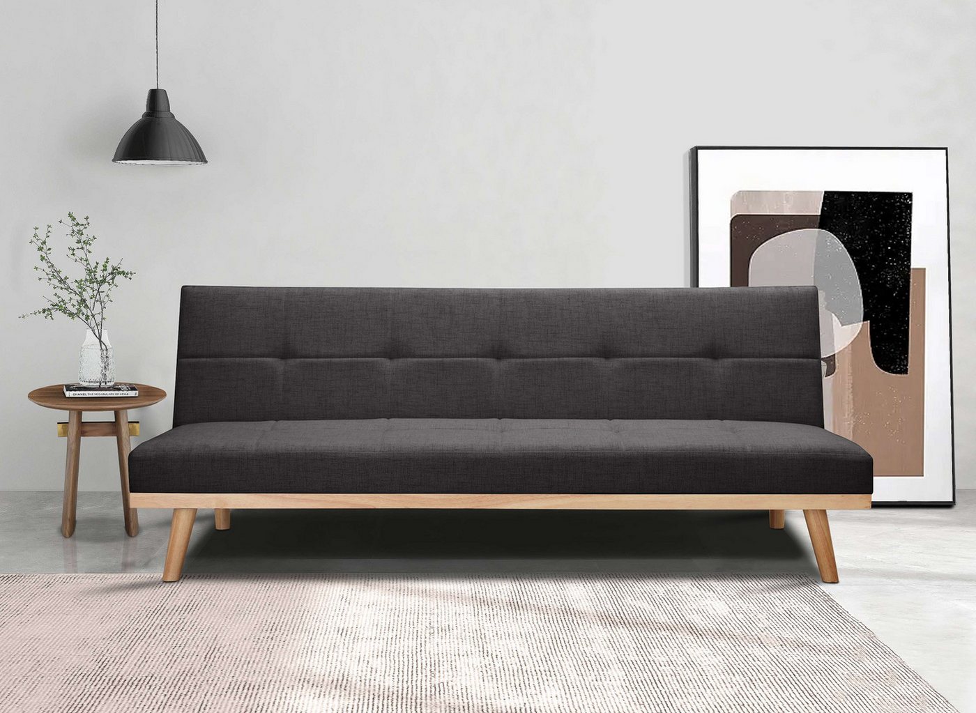 Dorel Home Schlafsofa Vicky, mit ausklappbarer Liegefläche von Dorel Home