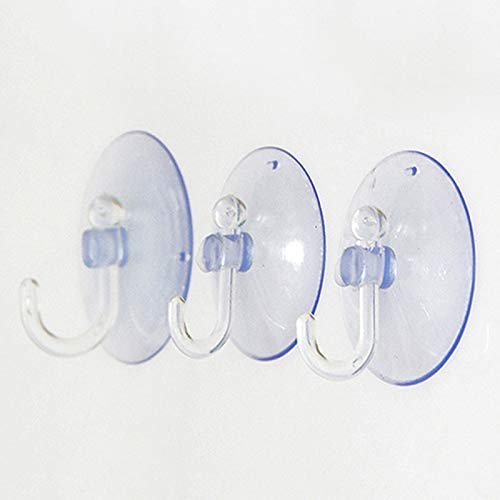 10Pcs Versatile Transparent Wand Fenster PVC Haken Suckers Küche Badezimmer Durable Aufhänger Saugnapf Haken Starke Adsorbierbarkeit von Dorime