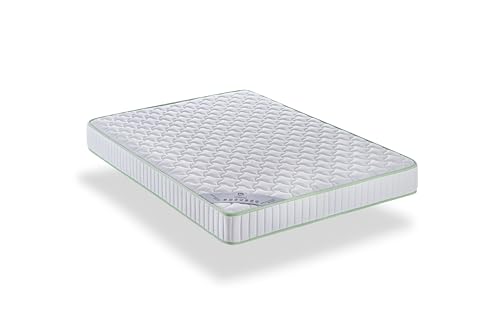 Dormio Ergonomic Sport matratze, Baumwolle, weiß, 135x200x14 von Dormio