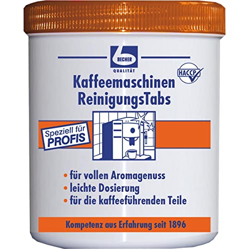 Dr. Becher Reinigungstabs für Kaffeemaschinen (150 Stück á 1,6g) von Becher