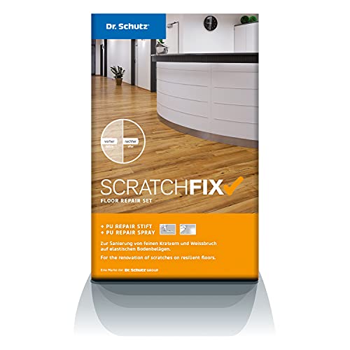 Dr. Schutz Scratchfix | Vinylboden Reparatur Set | Kratzer Entfernung für Vinyl und PVC | gegen Kratzer & Weißbruch von Dr. Schutz